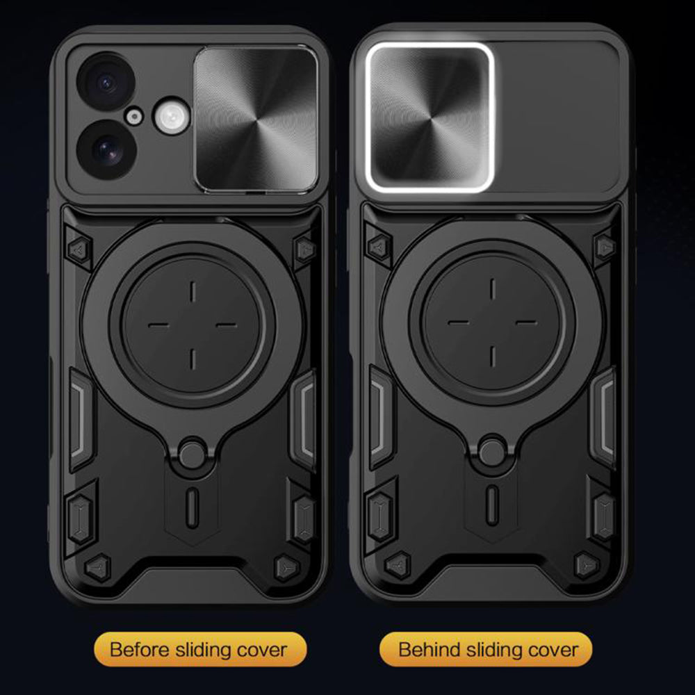 Deksel for Apple iPhone 17, Techsuit, CamGuard Pro, Blå