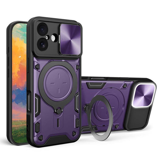 Deksel for Apple iPhone 17, Techsuit, CamGuard Pro, Lilla