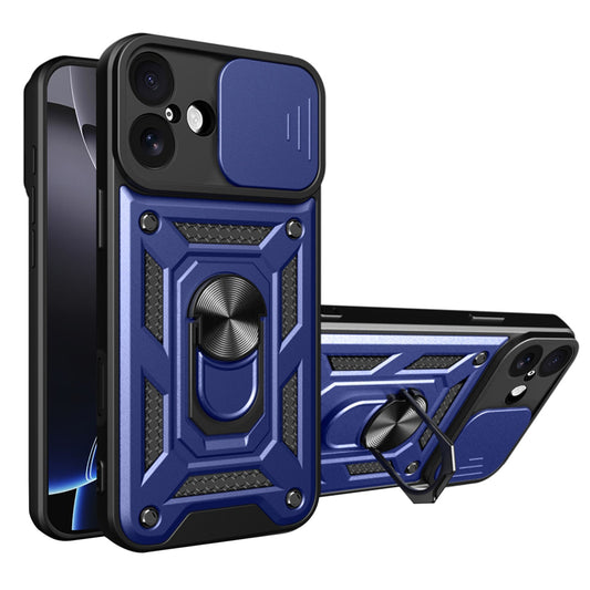 Deksel for Apple iPhone 17, Techsuit, CamShield, Blå
