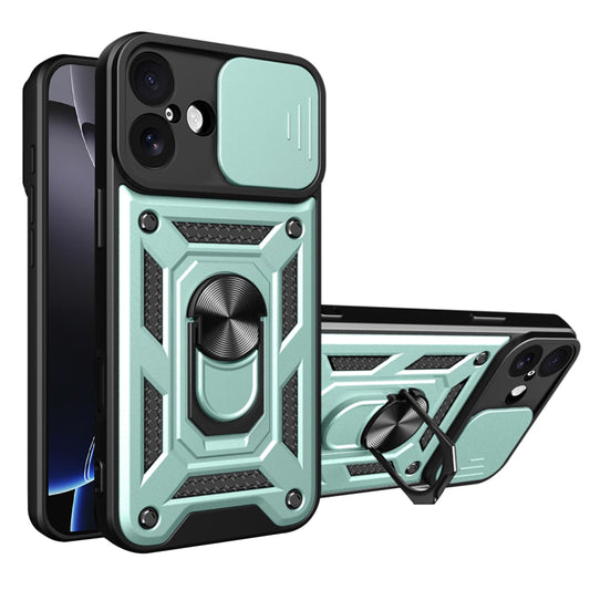 Deksel for Apple iPhone 17, Techsuit, CamShield, Grønn