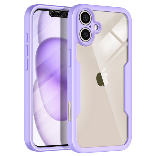 Deksel for Apple iPhone 17, Techsuit, ColorVerse 360, Lilla