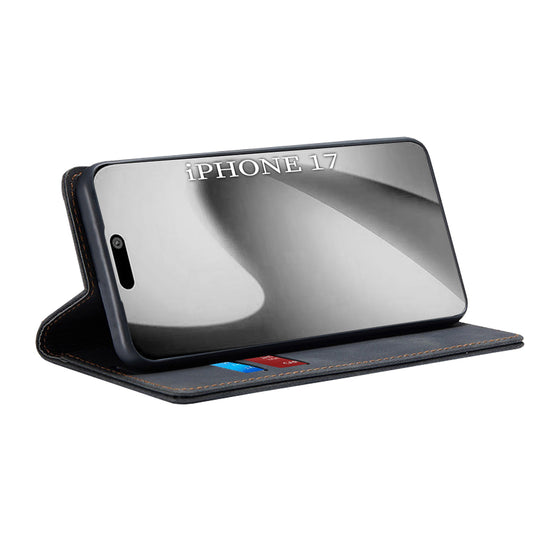 Deksel for Apple iPhone 17, Techsuit, Confy, Svart