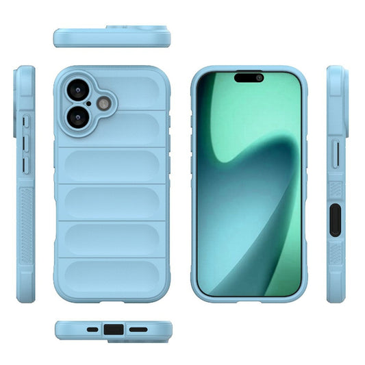Deksel for Apple iPhone 17, Techsuit, Magic Shield, Blå