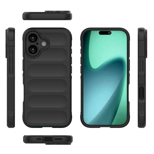 Deksel for Apple iPhone 17, Techsuit, Magic Shield, Svart
