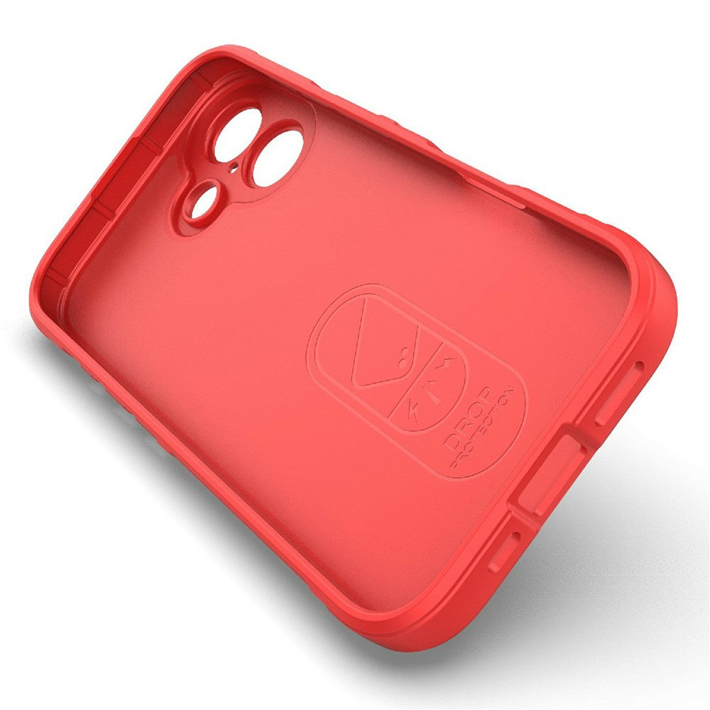 Deksel for Apple iPhone 17, Techsuit, Magic Shield, Rød