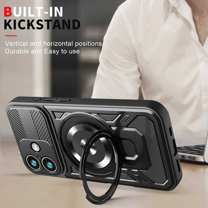 Deksel for Apple iPhone 17, Techsuit, RuggedCam, Blå