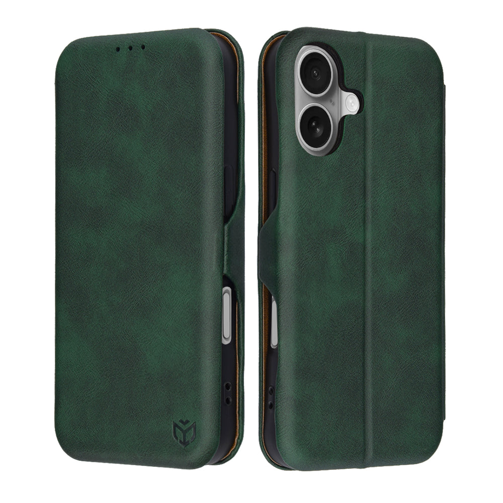 Deksel for Apple iPhone 17, Techsuit, Safe Wallet Plus, Grønn