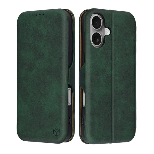 Deksel for Apple iPhone 17, Techsuit, Safe Wallet Plus, Grønn