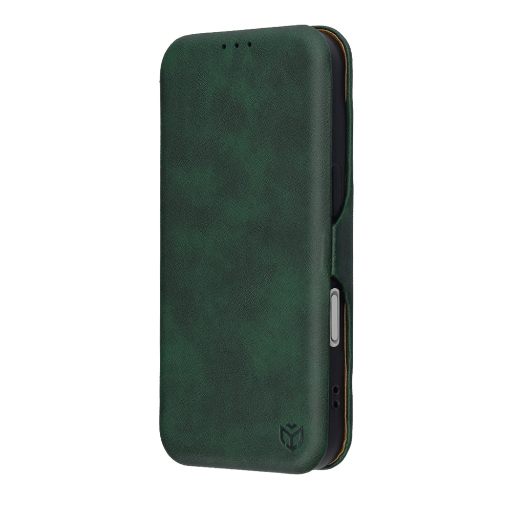 Deksel for Apple iPhone 17, Techsuit, Safe Wallet Plus, Grønn