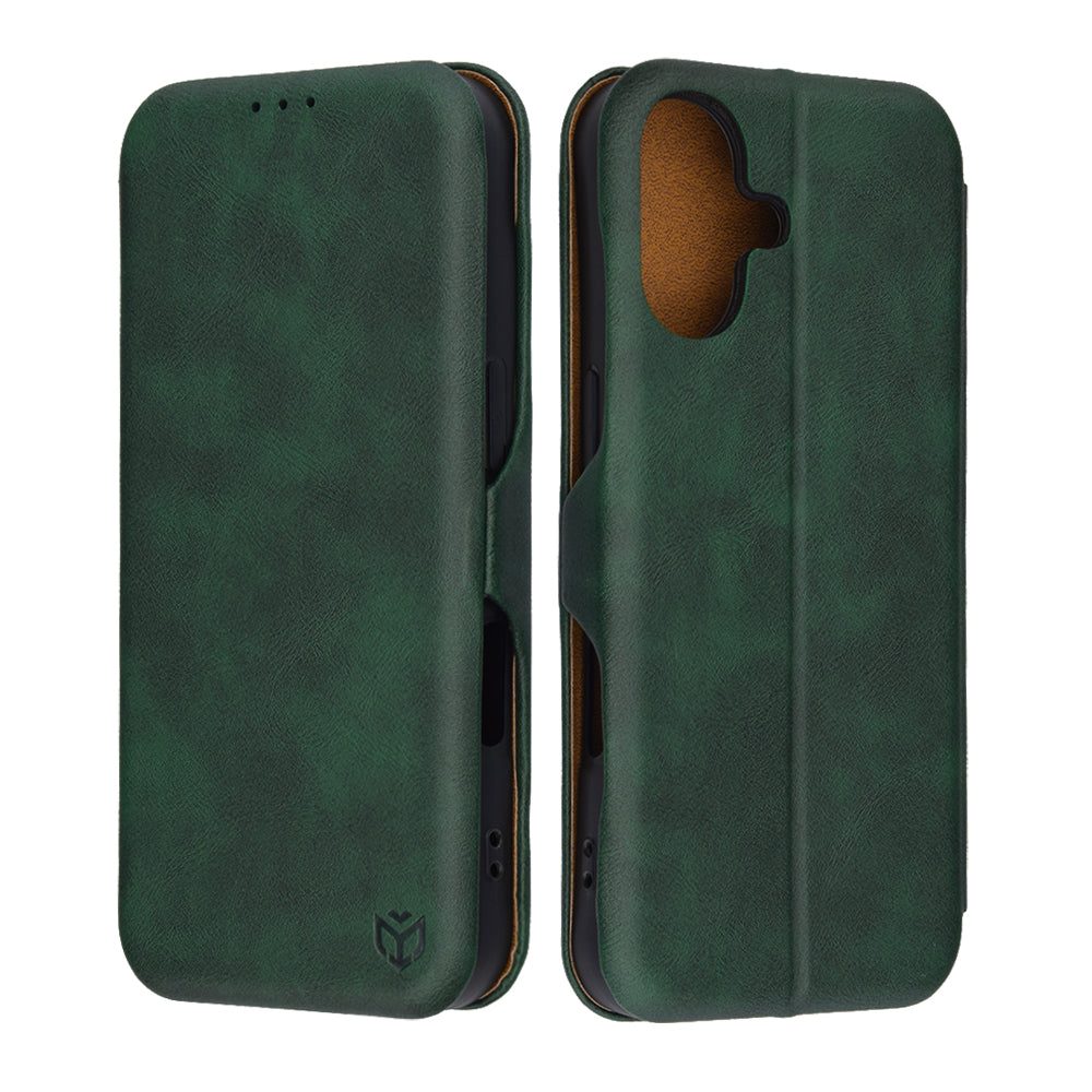 Deksel for Apple iPhone 17, Techsuit, Safe Wallet Plus, Grønn