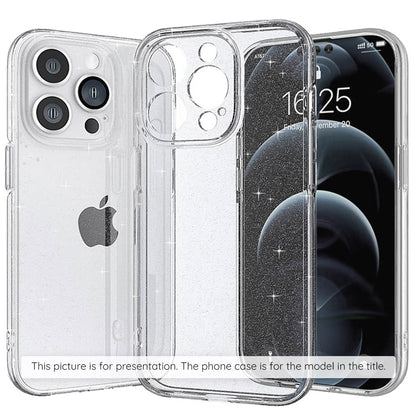 Deksel for Apple iPhone 17, Techsuit, SparkleSkin, Gjennomsiktig