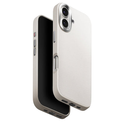 Deksel for Apple iPhone 17, UNIQ, Lyden Leatherette, Grå