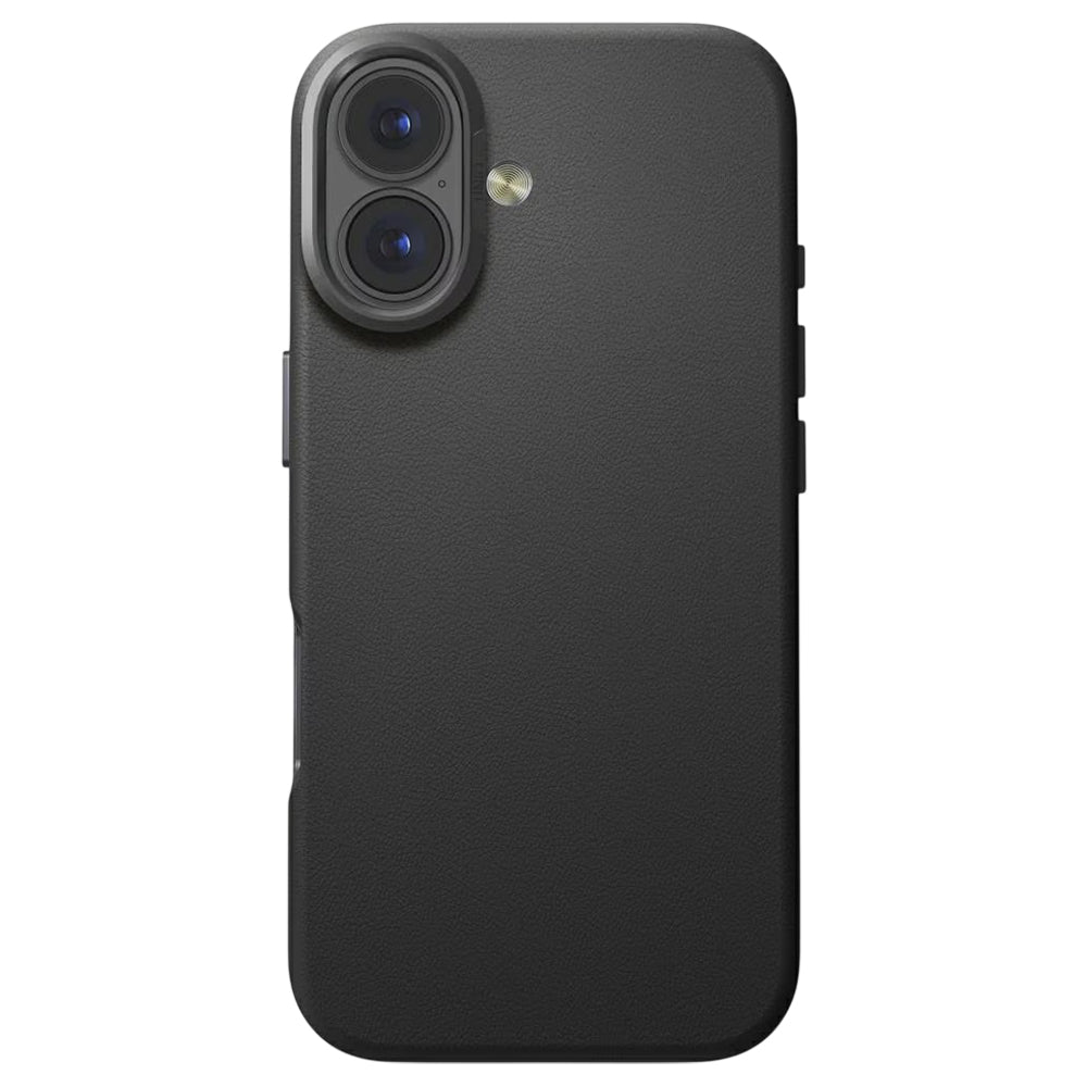 Deksel for Apple iPhone 17, UNIQ, Lyden Leatherette, Svart