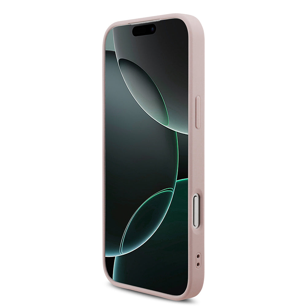 Deksel for Apple iPhone 18 Pro / 17 Pro, Guess, 4G Big Logo, Rosa