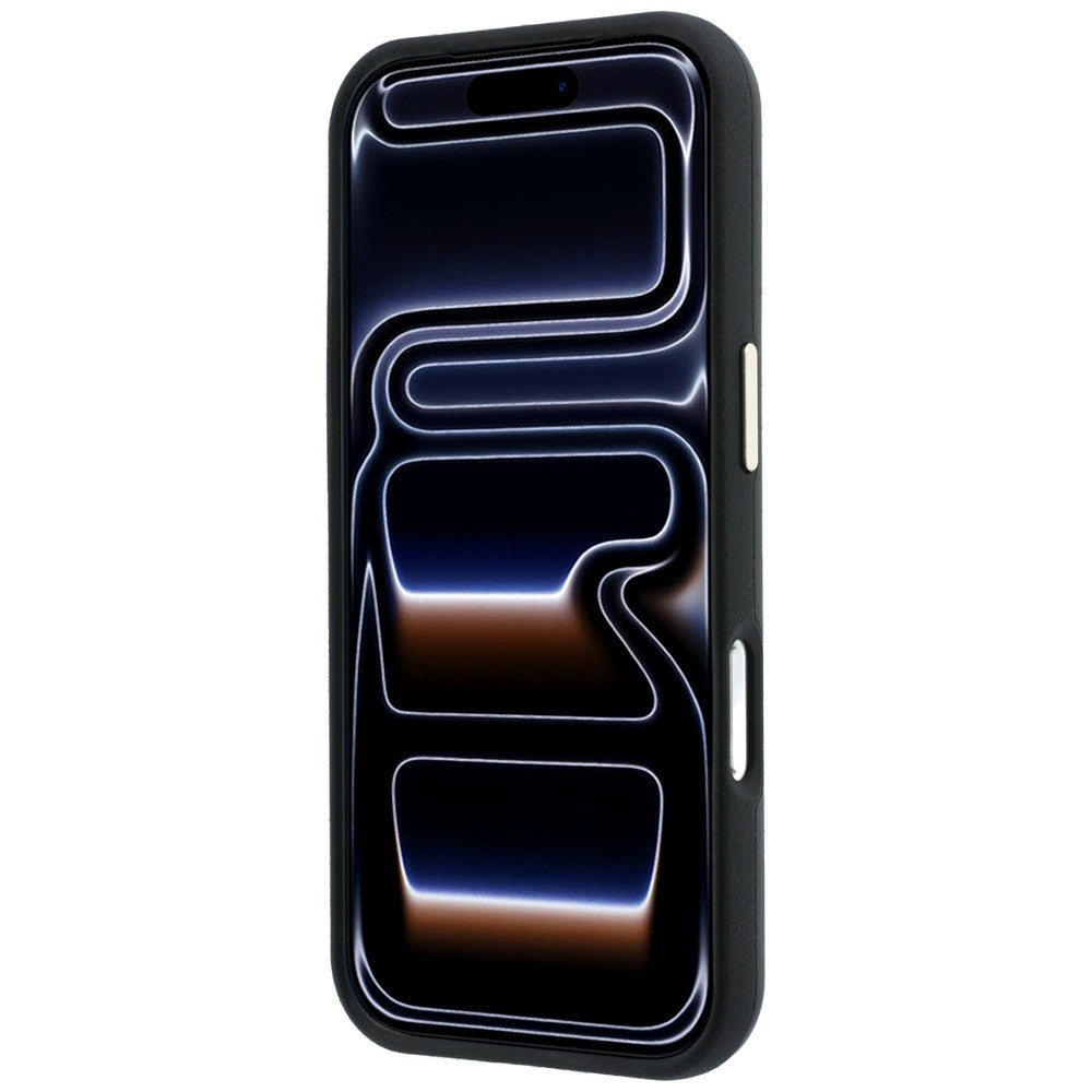 Deksel for Apple iPhone 18 Pro / 17 Pro, Guess, Smooth Big Strass Logo, Svart