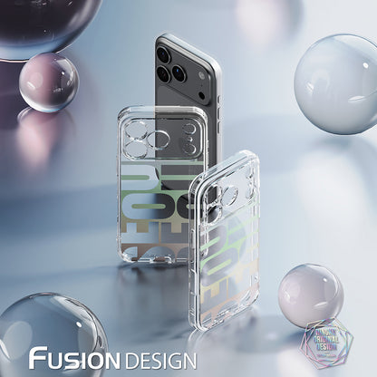 Deksel for Apple iPhone 18 Pro / 17 Pro, Ringke, Fusion Seoul, Burgunder