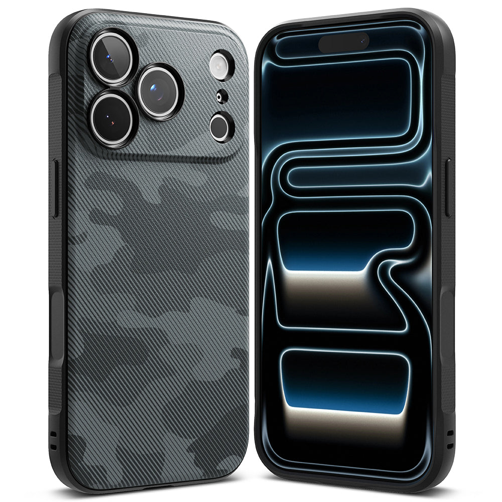 Deksel for Apple iPhone 18 Pro / 17 Pro, Ringke, Onyx, Kamuflasje