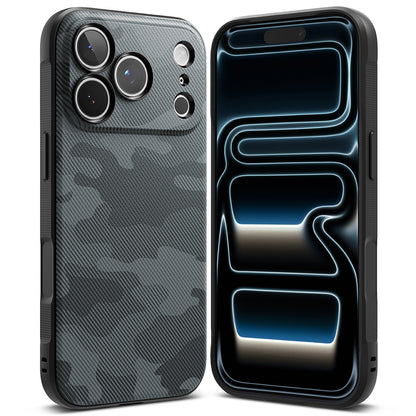 Deksel for Apple iPhone 18 Pro / 17 Pro, Ringke, Onyx, Kamuflasje