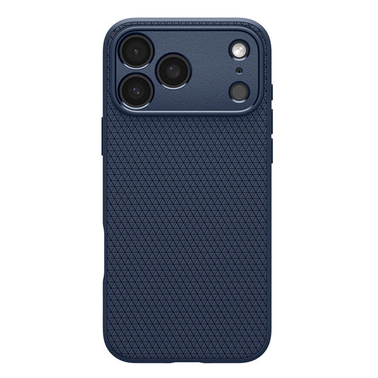 Deksel for Apple iPhone 18 Pro / 17 Pro, Spigen, Liquid Air, Marineblå ACS12150