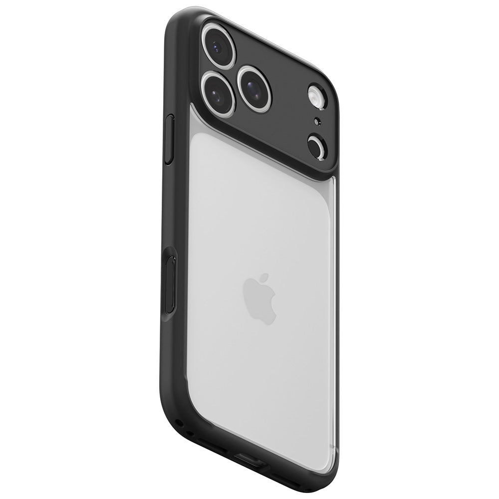 Deksel for Apple iPhone 18 Pro / 17 Pro, Spigen, Ultra Hybrid, Matt svart ACS12154