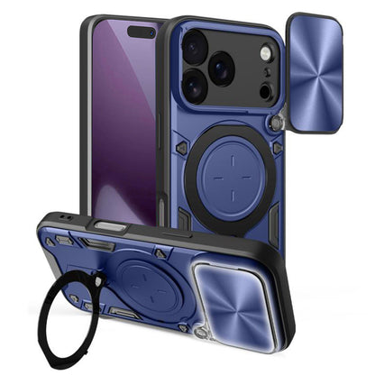 Deksel for Apple iPhone 18 Pro / 17 Pro, Techsuit, CamGuard Pro, Blå