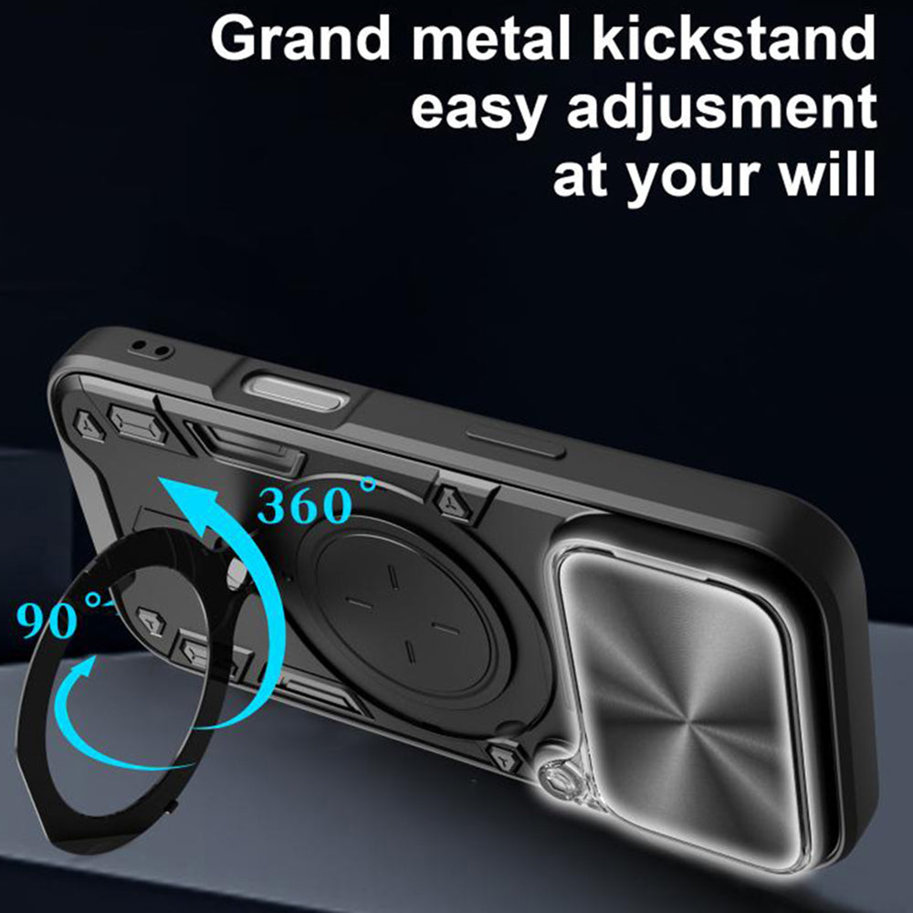 Deksel for Apple iPhone 18 Pro / 17 Pro, Techsuit, CamGuard Pro, Lilla