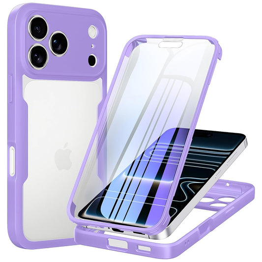 Deksel for Apple iPhone 18 Pro / 17 Pro, Techsuit, ColorVerse 360, Lilla