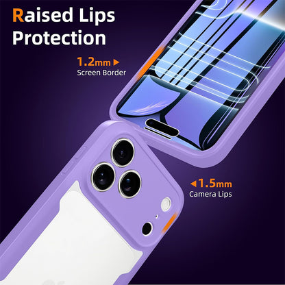 Deksel for Apple iPhone 18 Pro / 17 Pro, Techsuit, ColorVerse 360, Lilla