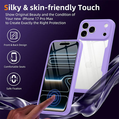 Deksel for Apple iPhone 18 Pro / 17 Pro, Techsuit, ColorVerse 360, Lilla