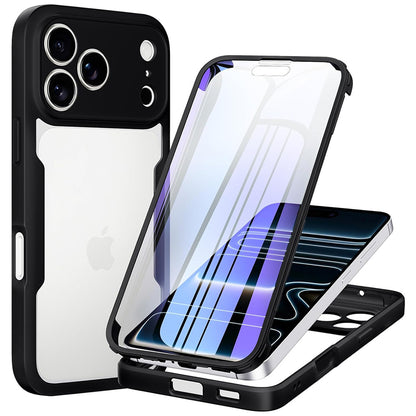 Deksel for Apple iPhone 18 Pro / 17 Pro, Techsuit, ColorVerse 360, Svart