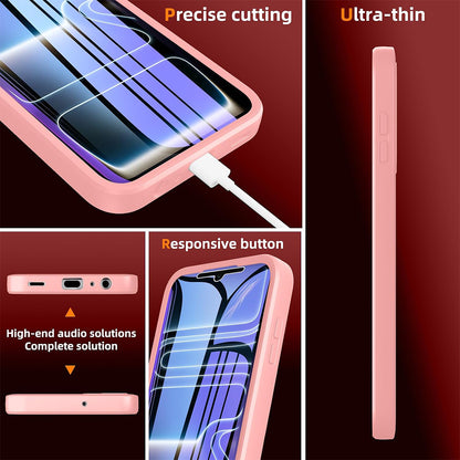 Deksel for Apple iPhone 18 Pro / 17 Pro, Techsuit, ColorVerse 360, Rosa