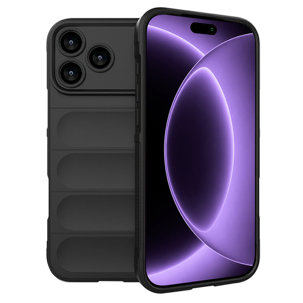 Deksel for Apple iPhone 18 Pro / 17 Pro, Techsuit, Magic Shield, Svart