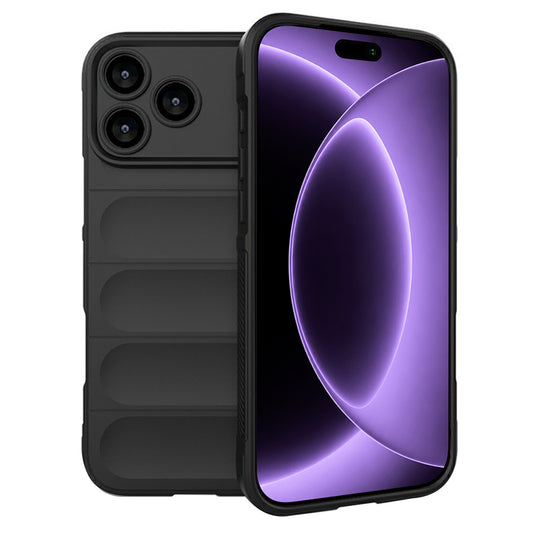 Deksel for Apple iPhone 18 Pro / 17 Pro, Techsuit, Magic Shield, Svart