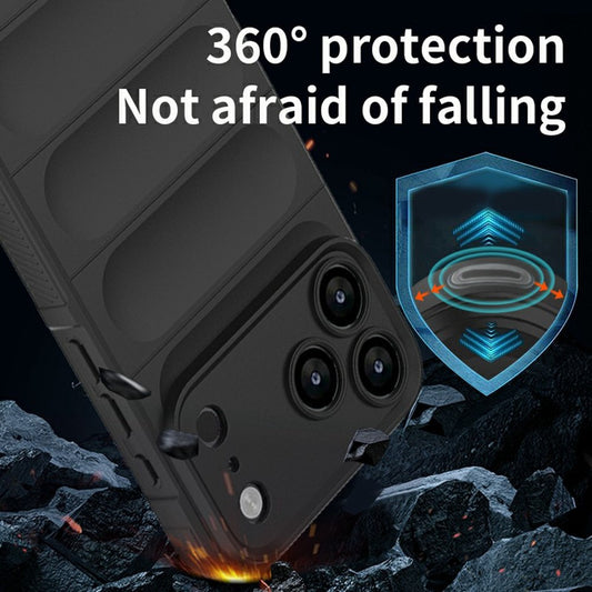 Deksel for Apple iPhone 18 Pro / 17 Pro, Techsuit, Magic Shield, Svart