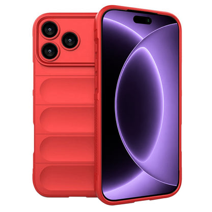 Deksel for Apple iPhone 18 Pro / 17 Pro, Techsuit, Magic Shield, Rød