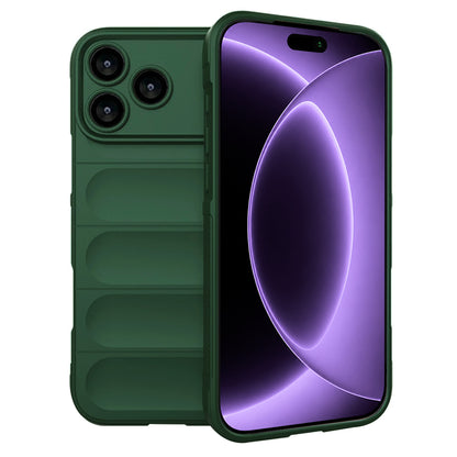 Deksel for Apple iPhone 18 Pro / 17 Pro, Techsuit, Magic Shield, Grønn