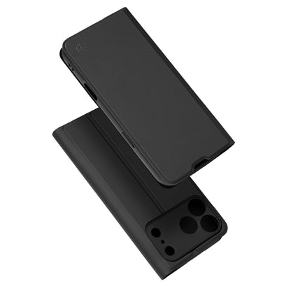 Deksel for Apple iPhone 18 Pro / 17 Pro, Techsuit, Magskin Book, Svart