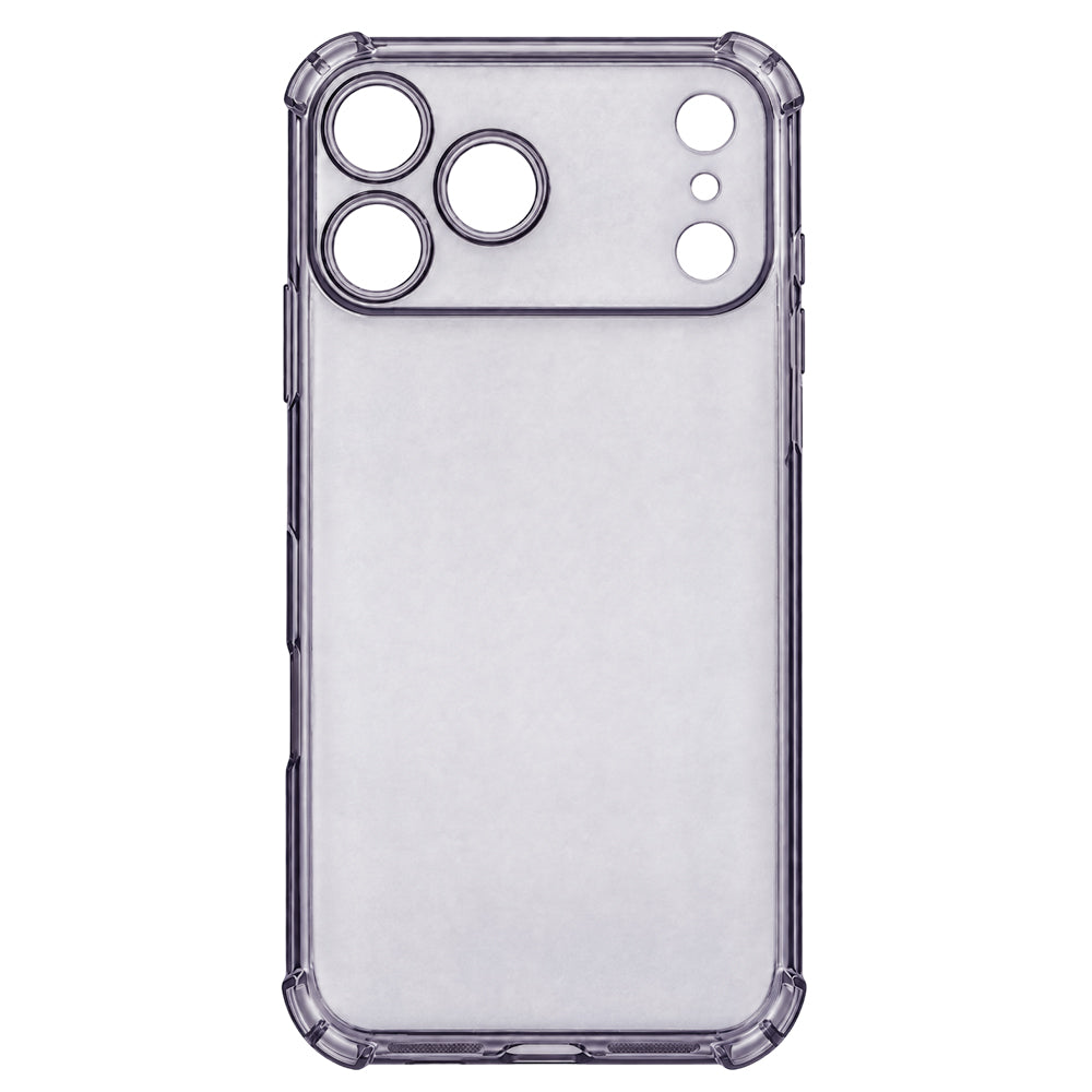 Deksel for Apple iPhone 18 Pro / 17 Pro, Techsuit, Støtsikker Klar, Røykfarget