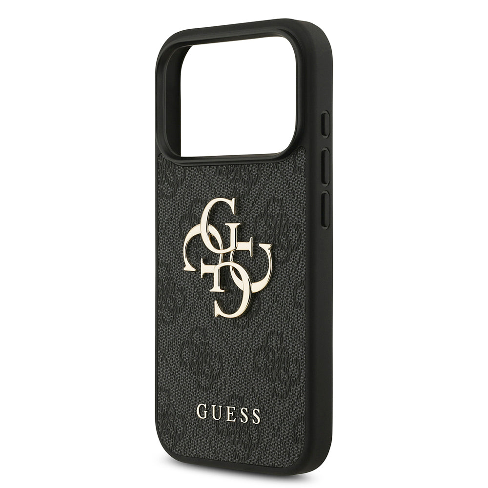 Deksel for Apple iPhone 18 Pro Max / 17 Pro Max, Guess, 4G Big Logo, Svart