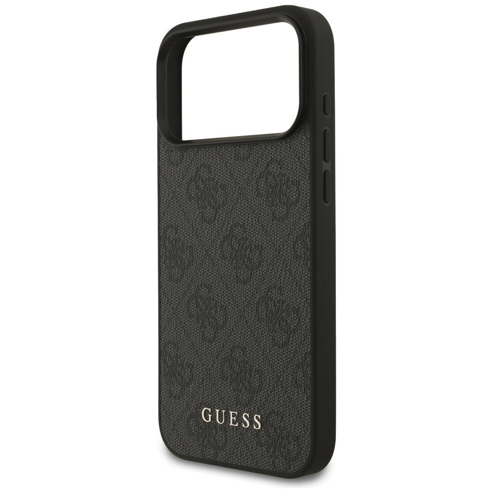 Deksel for Apple iPhone 18 Pro Max / 17 Pro Max, Guess, 4G Classic Logo, Svart