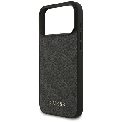Deksel for Apple iPhone 18 Pro Max / 17 Pro Max, Guess, 4G Classic Logo, Svart
