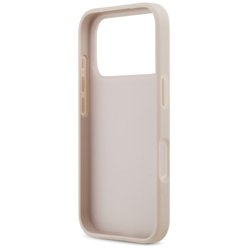 Deksel til Apple iPhone 18 Pro Max / 17 Pro Max, Guess, 4G Double Card Triangle, rosa