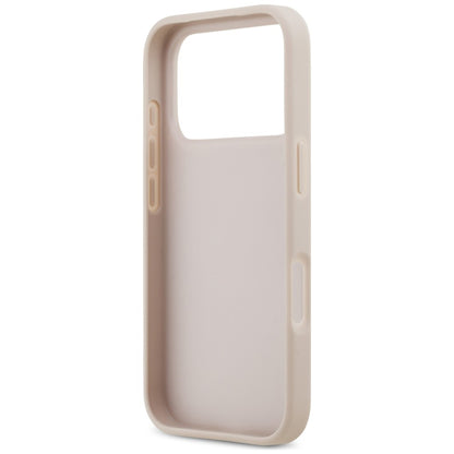 Deksel til Apple iPhone 18 Pro Max / 17 Pro Max, Guess, 4G Double Card Triangle, rosa