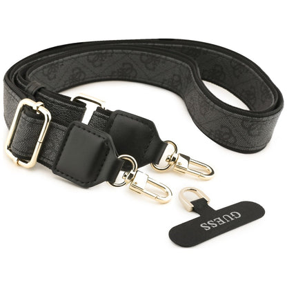 Deksel til Apple iPhone 18 Pro Max / 17 Pro Max, Guess, Big 4G Classic Logo & Big Strap Metal Buttons, svart