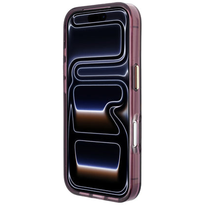 Deksel for Apple iPhone 18 Pro Max / 17 Pro Max, Karl Lagerfeld, IML Big Signature Resin Logo Metallramme, Burgunder