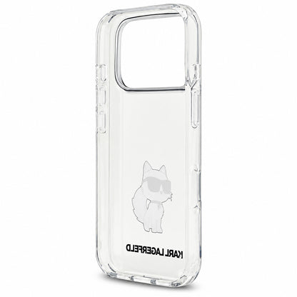 Deksel til Apple iPhone 18 Pro Max / 17 Pro Max, Karl Lagerfeld, IML Choupette NFT, gjennomsiktig