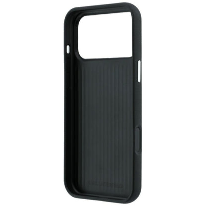 Deksel for Apple iPhone 18 Pro Max / 17 Pro Max, Karl Lagerfeld, Saffiano med Karl & Choupette-hodepinne og logo, svart