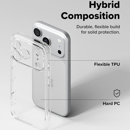 Deksel for Apple iPhone 18 Pro Max / 17 Pro Max, Ringke, Fusion, Transparent