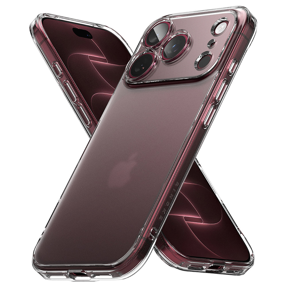 Deksel for Apple iPhone 18 Pro Max / 17 Pro Max, Ringke, Fusion, Frostet Transparent