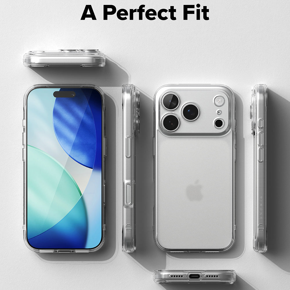 Deksel for Apple iPhone 18 Pro Max / 17 Pro Max, Ringke, Fusion, Frostet Transparent